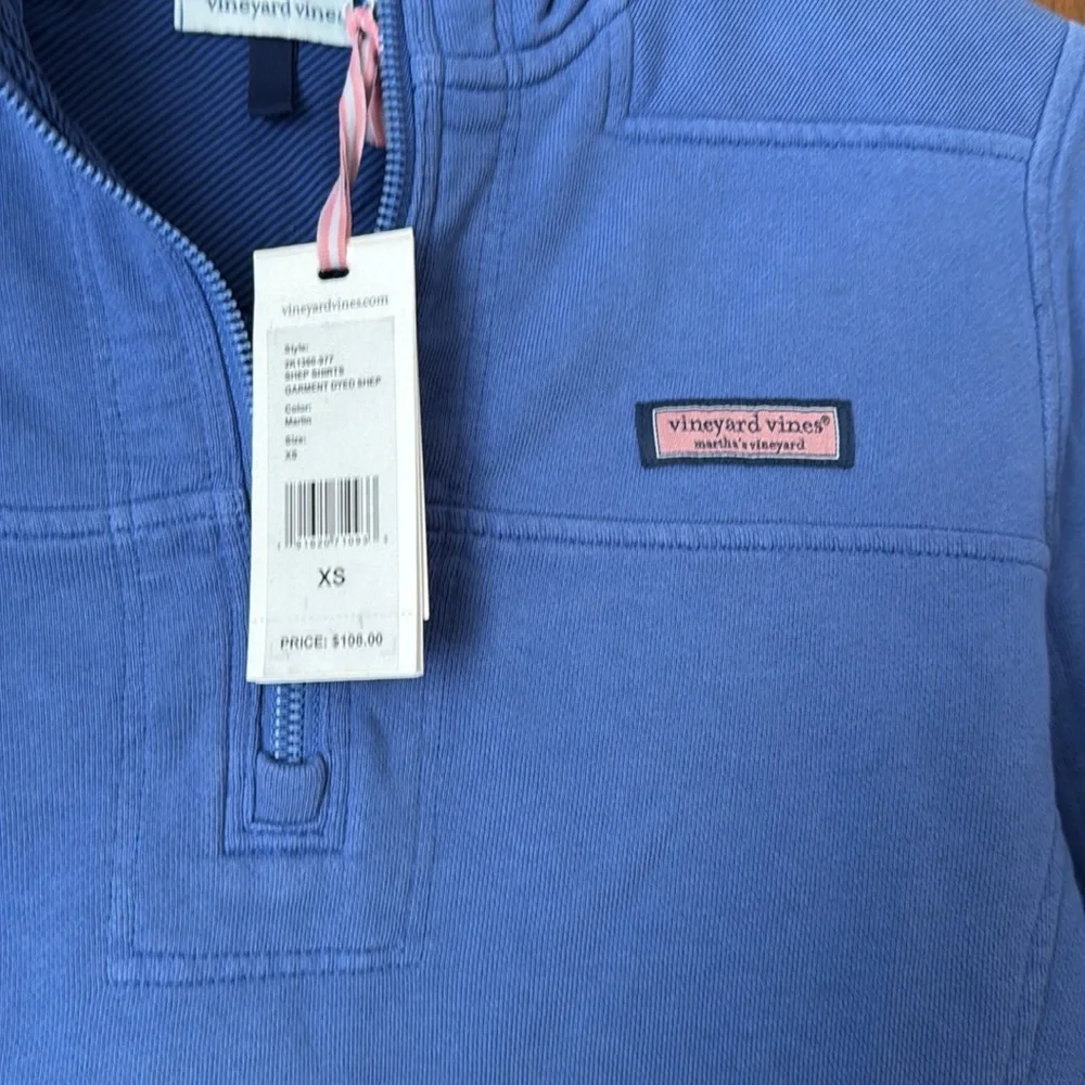 Vineyard Vines Boys Shep Shirt NWT XS Marlin Blue Ret $108
